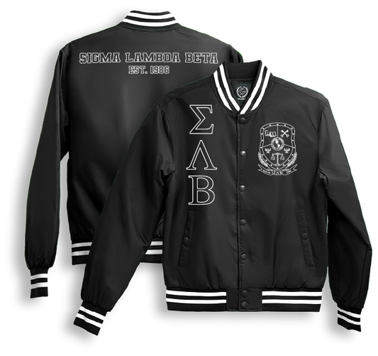 Sigma Lambda Beta Bomber Jackets