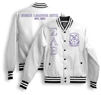 Sigma Lambda Beta Bomber Jackets