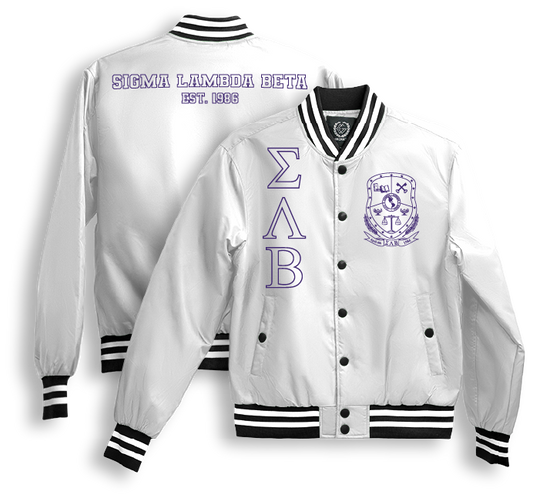 Sigma Lambda Beta Bomber Jackets