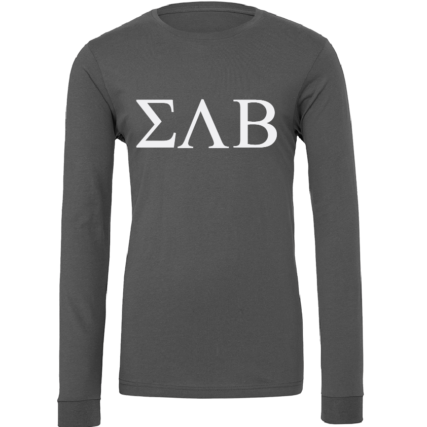 Sigma Lambda Beta Lettered Long Sleeve T-Shirts