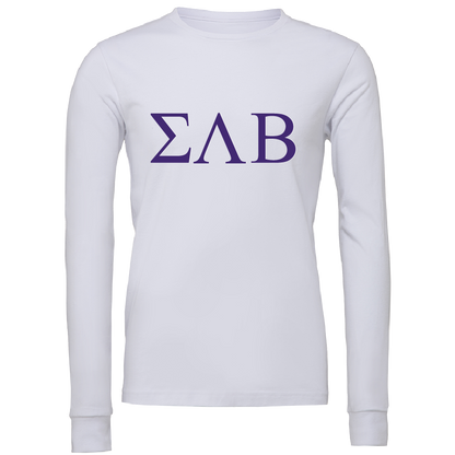 Sigma Lambda Beta Lettered Long Sleeve T-Shirts