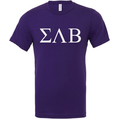 Sigma Lambda Beta Lettered Short Sleeve T-Shirts