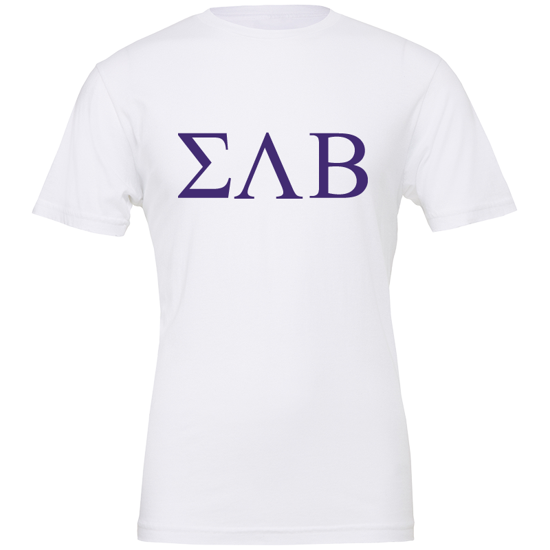Sigma Lambda Beta Lettered Short Sleeve T-Shirts