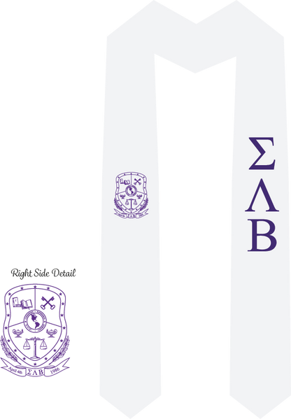 Sigma Lambda Beta Graduation Stoles