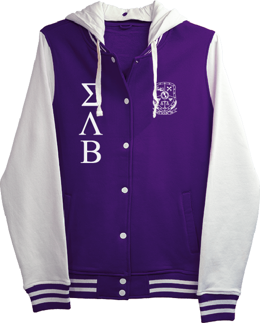 Sigma Lambda Beta Varsity Hooded Sweatshirt