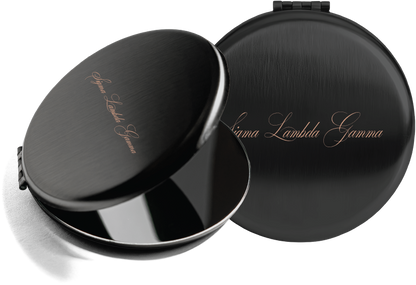 Sigma Lambda Gamma Script Pocket Mirrors