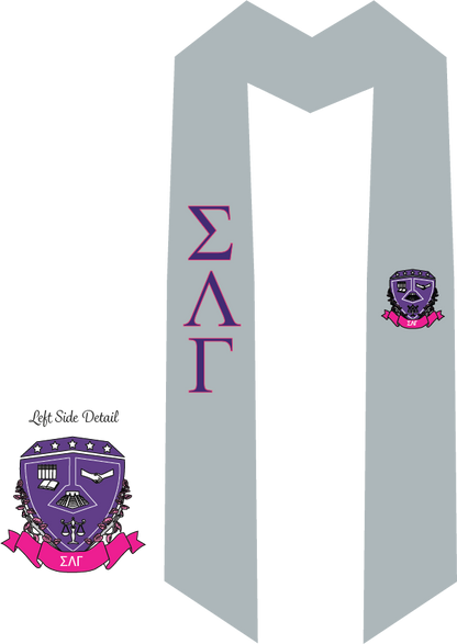 Sigma Lambda Gamma Graduation Stoles