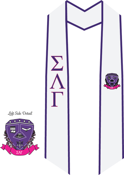 Sigma Lambda Gamma Graduation Stoles