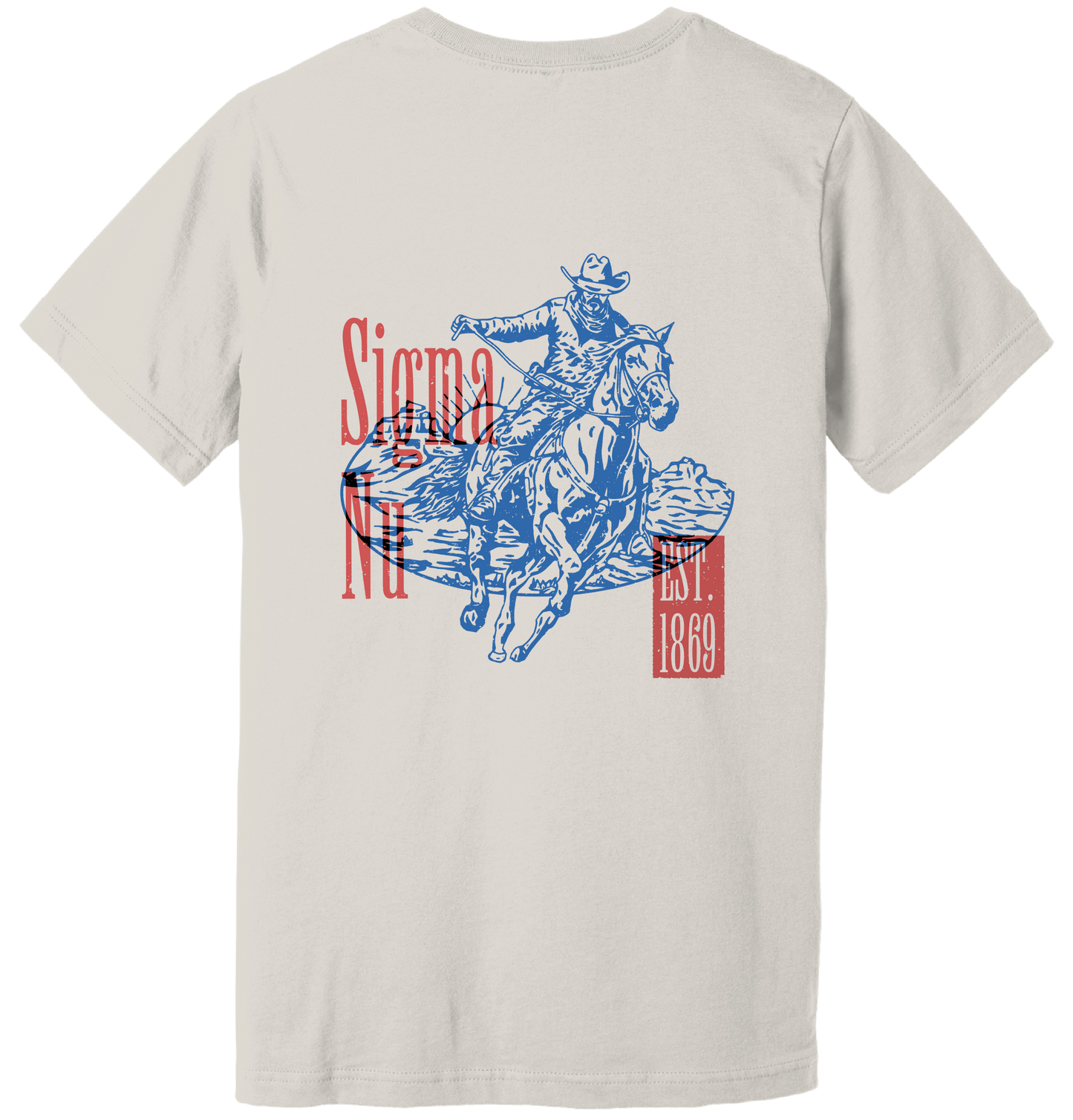 Sigma Nu Cowboy Graphic T-Shirt
