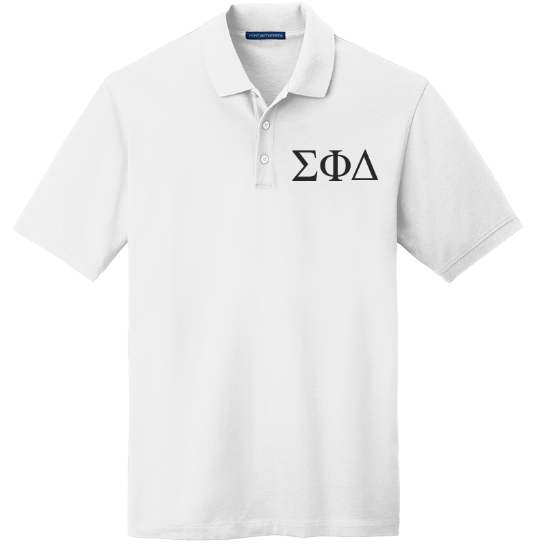 Sigma Phi Delta Men's Embroidered Polo Shirt