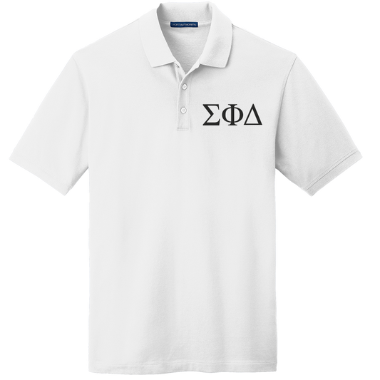 Sigma Phi Delta Men's Embroidered Polo Shirt