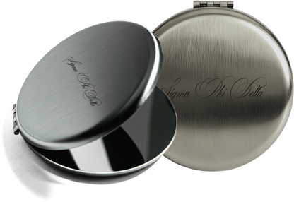 Sigma Phi Delta Script Pocket Mirrors
