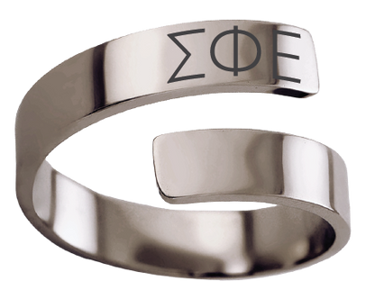 Sigma Phi Epsilon Lettered Rings