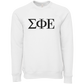 Sigma Phi Epsilon Lettered Crewneck Sweatshirts