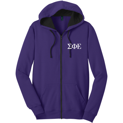 Sigma Phi Epsilon Zip-Up Hooded Sweatshirts