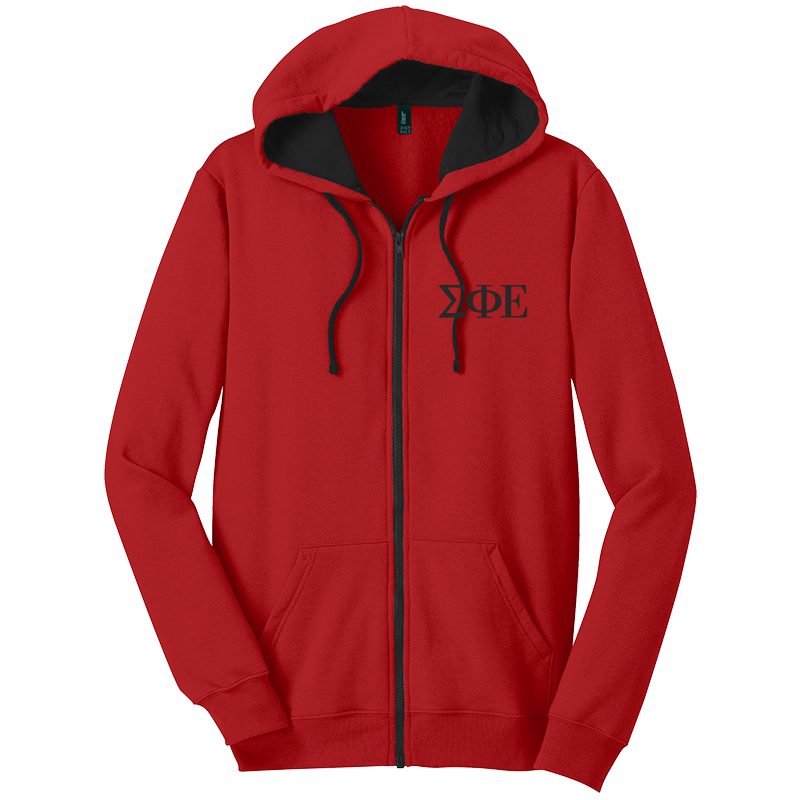 Sigma Phi Epsilon Zip-Up Hooded Sweatshirts