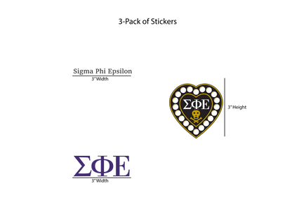 Sigma Phi Epsilon Stickers