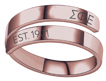 Sigma Phi Epsilon Year and Letters Rings