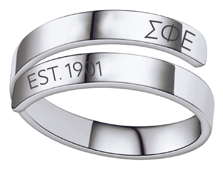 Sigma Phi Epsilon Year and Letters Rings