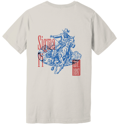 Sigma Pi Cowboy Graphic T-Shirt