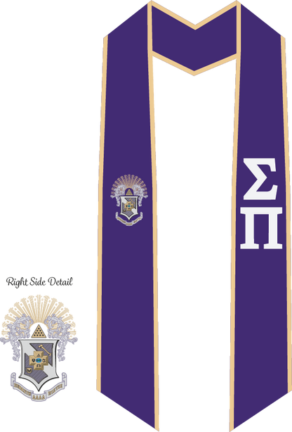 Sigma Pi Graduation Stoles