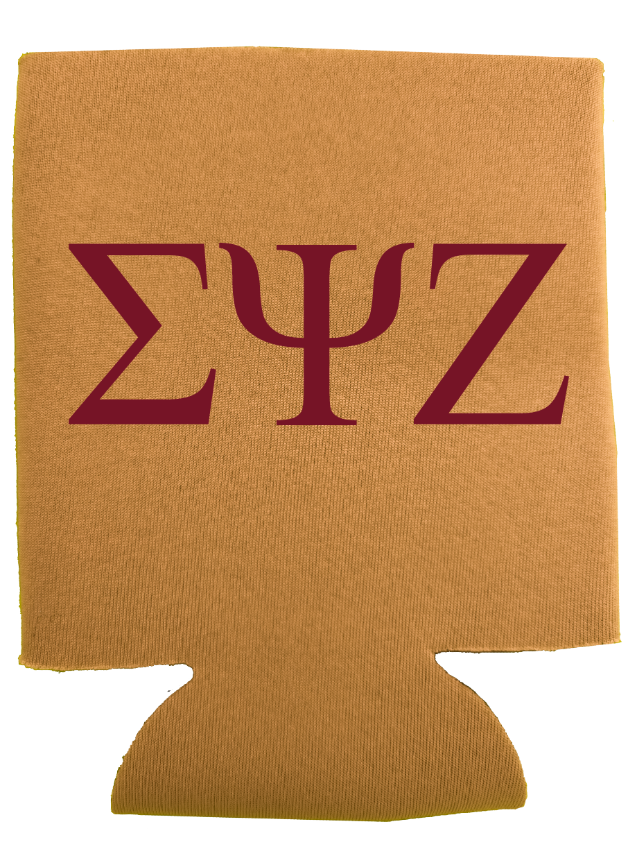 Sigma Psi Zeta Can Coozies