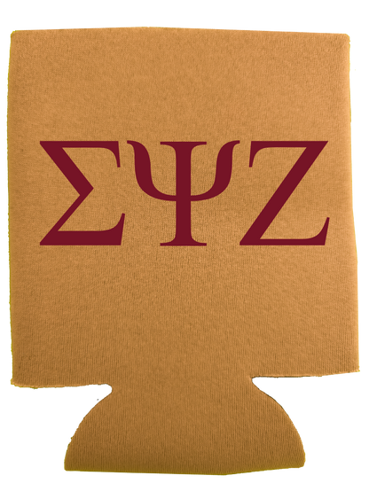 Sigma Psi Zeta Can Coozies