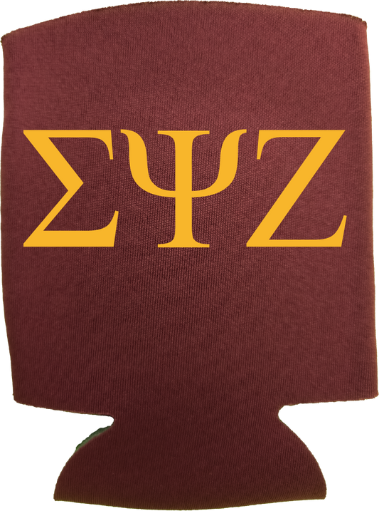 Sigma Psi Zeta Can Coozies