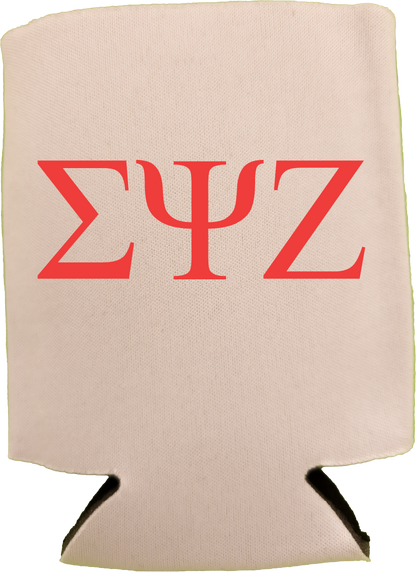 Sigma Psi Zeta Can Coozies