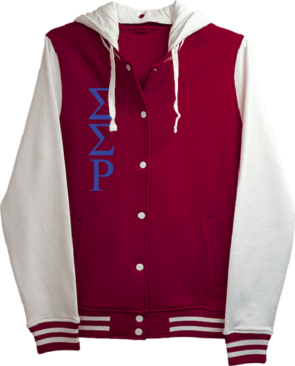 Sigma Sigma Rho Varsity Hooded Sweatshirt