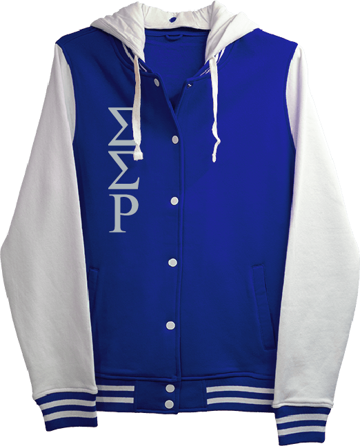 Sigma Sigma Rho Varsity Hooded Sweatshirt