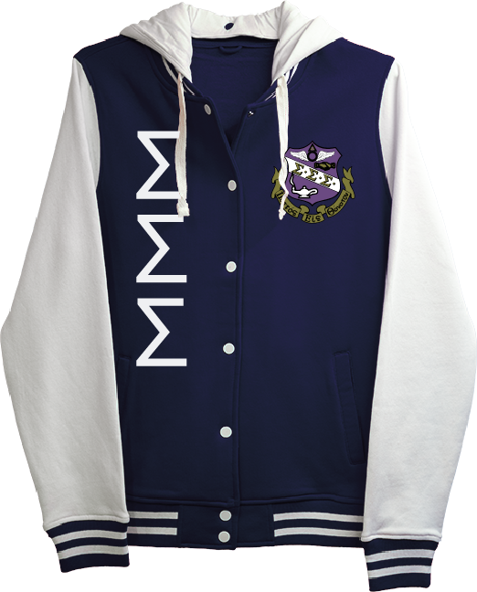 Sigma Sigma Sigma Varsity Hooded Sweatshirt