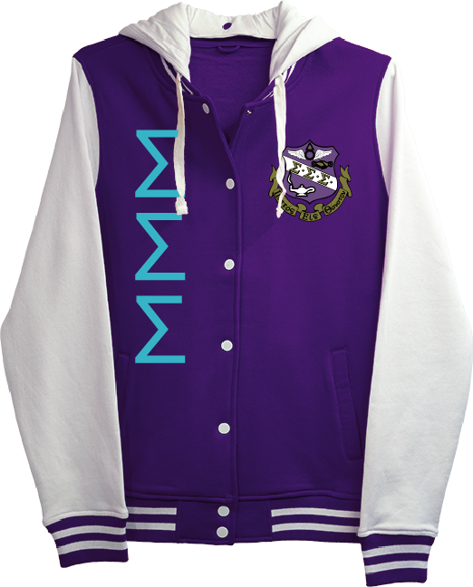 Sigma Sigma Sigma Varsity Hooded Sweatshirt