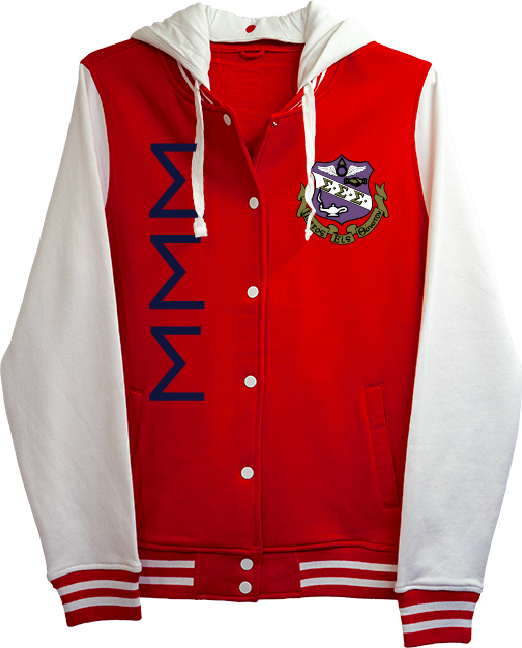 Sigma Sigma Sigma Varsity Hooded Sweatshirt