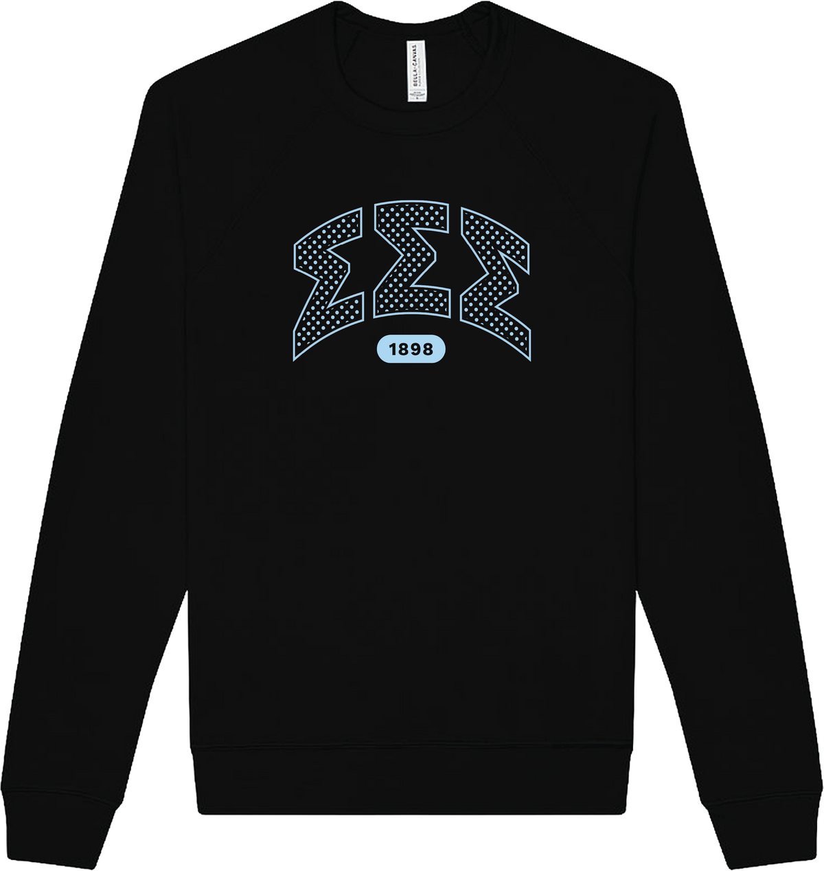 Sigma Sigma Sigma Varsity Polka Dot Crewneck
