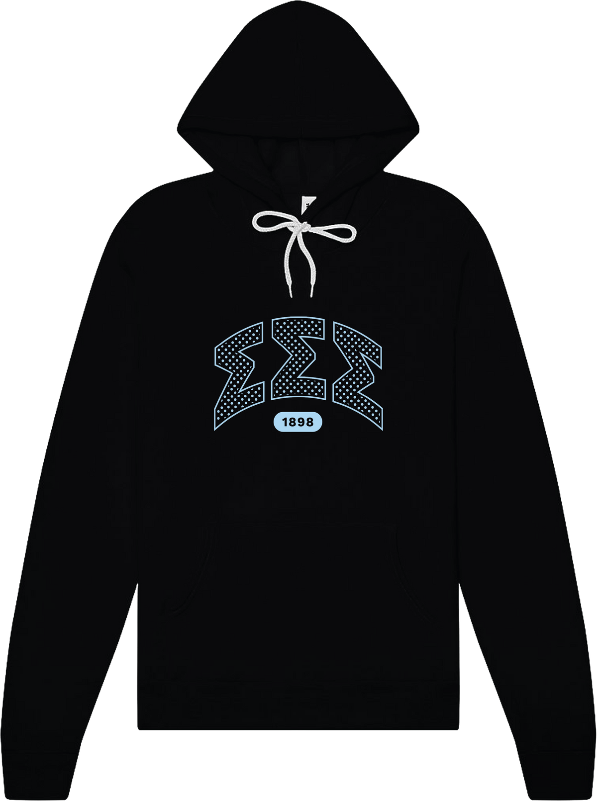 Sigma Sigma Sigma Varsity Polka Dot Hoodie