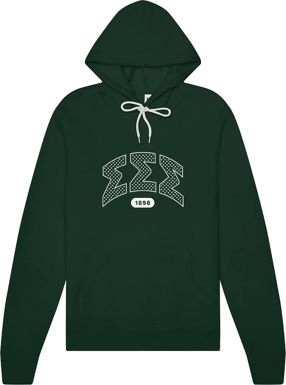 Sigma Sigma Sigma Varsity Polka Dot Hoodie