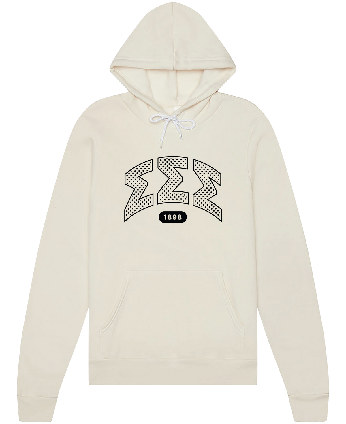 Sigma Sigma Sigma Varsity Polka Dot Hoodie