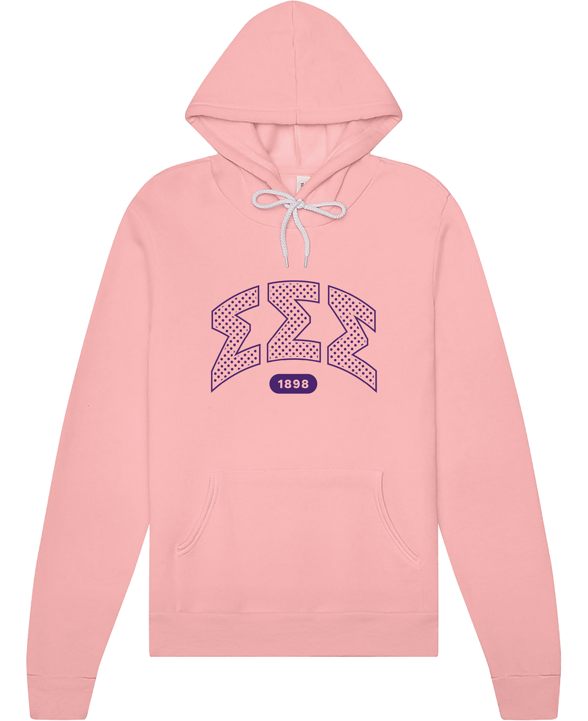 Sigma Sigma Sigma Varsity Polka Dot Hoodie