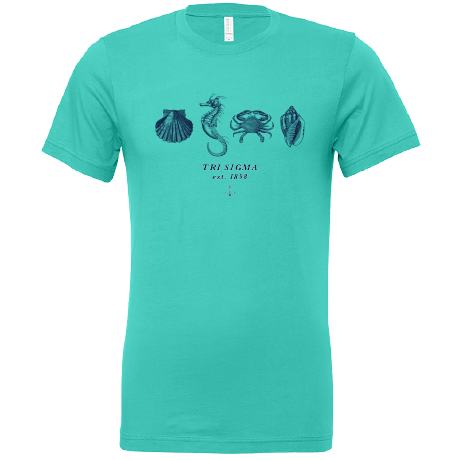 Sigma Sigma Sigma Nautical Graphic T-Shirts