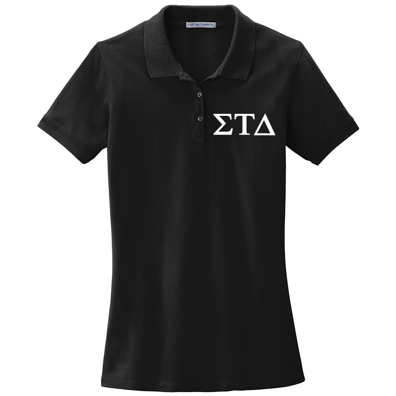 Sigma Tau Delta Ladies' Embroidered Polo Shirt