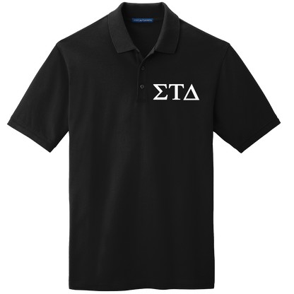 Sigma Tau Delta Men's Embroidered Polo Shirt