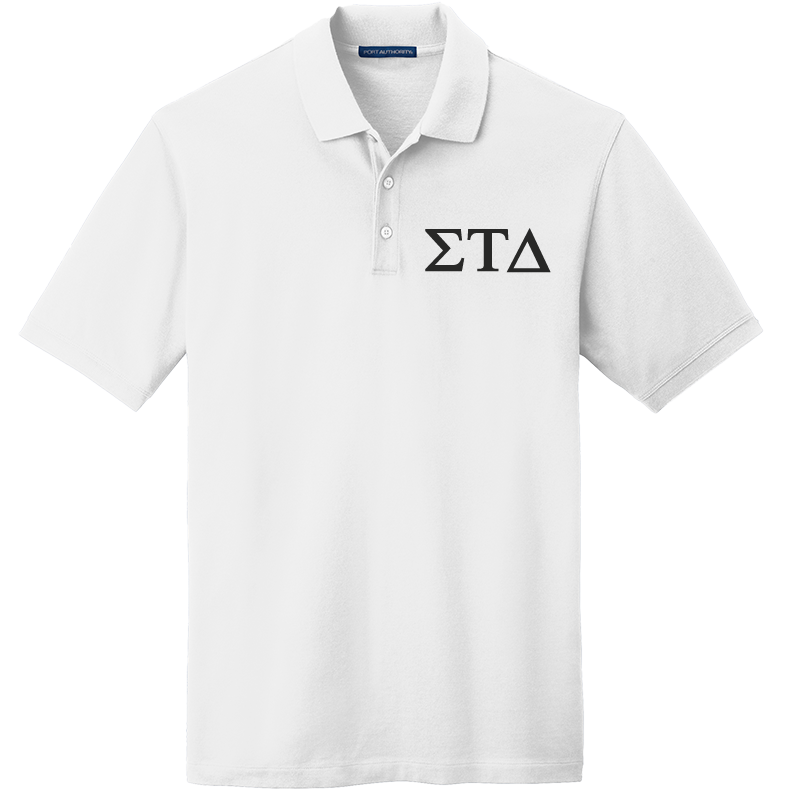 Sigma Tau Delta Men's Embroidered Polo Shirt