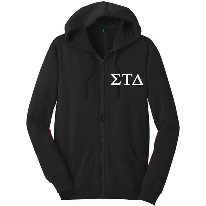 Sigma Tau Delta Zip-Up Hooded Sweatshirts