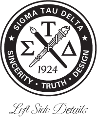 Sigma Tau Delta Varsity Hooded Sweatshirt