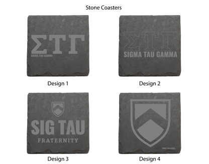 Sigma Tau Gamma Stone Coasters - 4-Pack