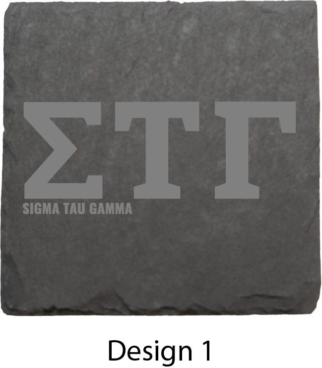 Sigma Tau Gamma Stone Coasters - 4-Pack