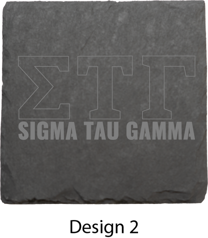 Sigma Tau Gamma Stone Coasters - 4-Pack