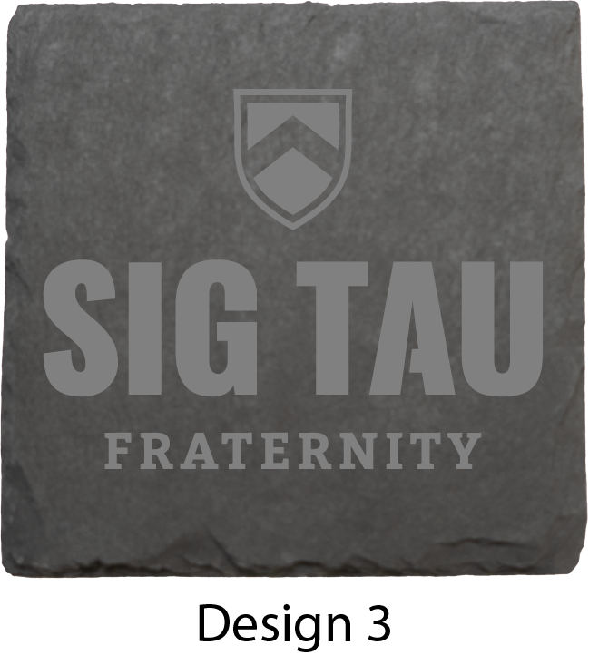 Sigma Tau Gamma Stone Coasters - 4-Pack