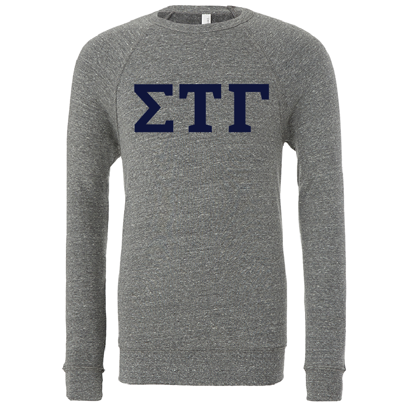 Sigma Tau Gamma Lettered Crewneck Sweatshirts